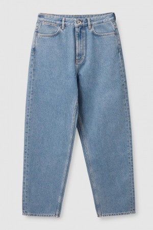 COS Arch - Tapered Farmernadrág Női Kék | UJX-923148