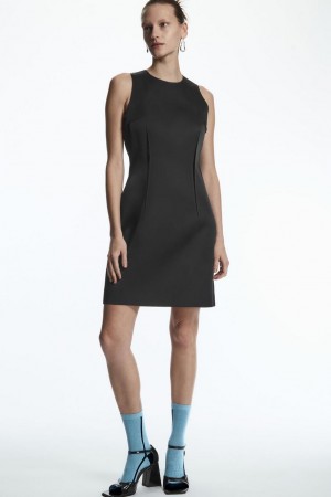 COS Colour-block Lurex Zokni Női Kék | EQH-985147