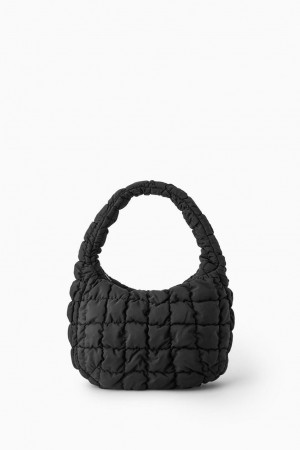 COS Steppelt Mini Táska Női Fekete | RQH-498326