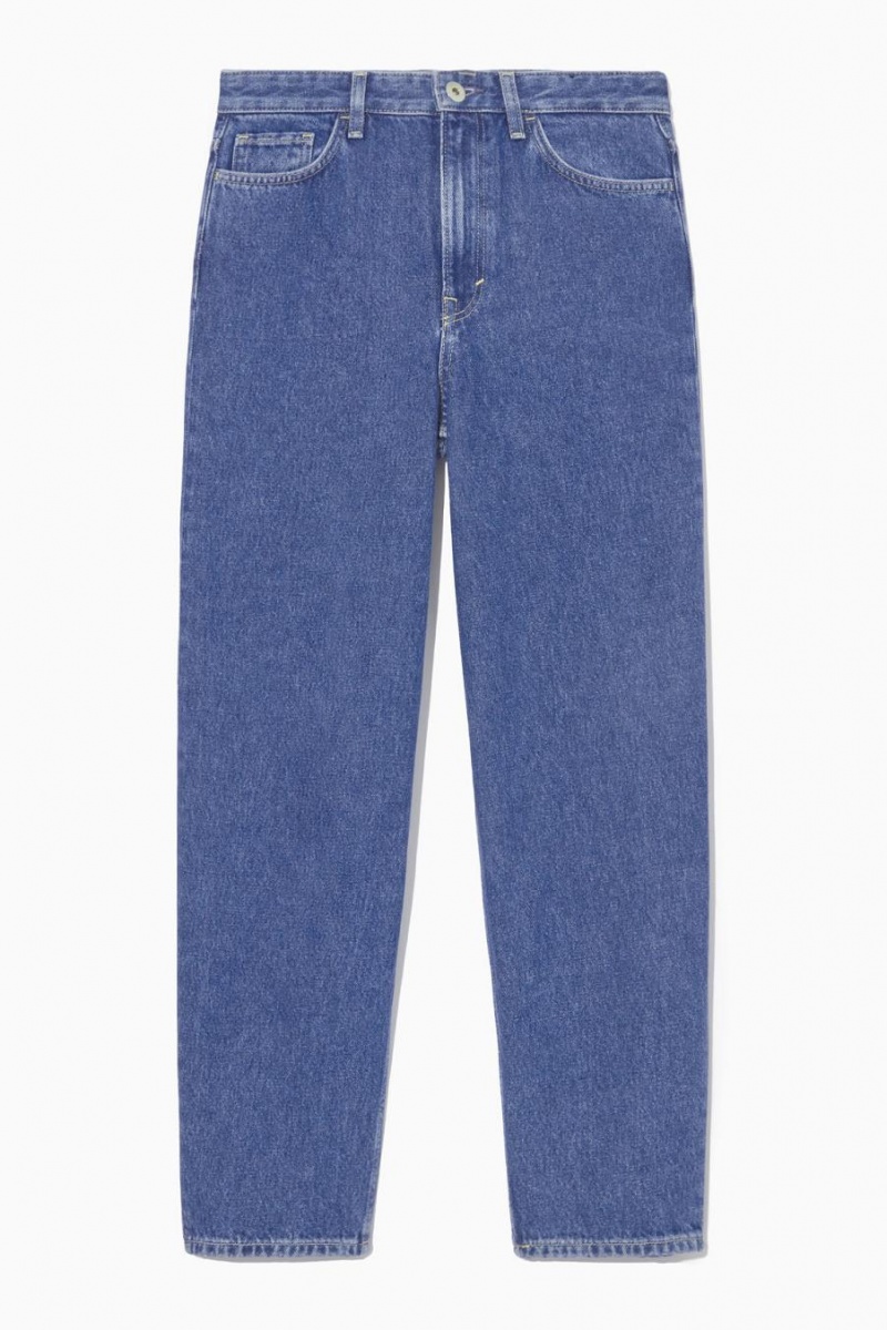 COS Arch - Tapered Farmernadrág Női Kék | VES-512364