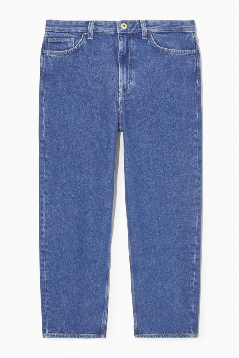 COS Arch - Tapered Farmernadrág Női Kék | VES-512364