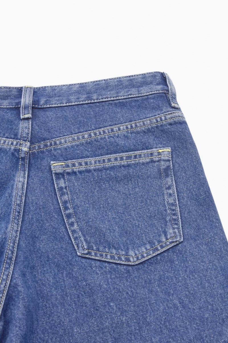 COS Arch - Tapered Farmernadrág Női Kék | VES-512364
