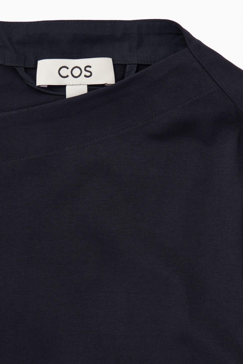 COS Belted Széles Cipő-leg Jumpsuit Női Sötétkék | RUX-374162