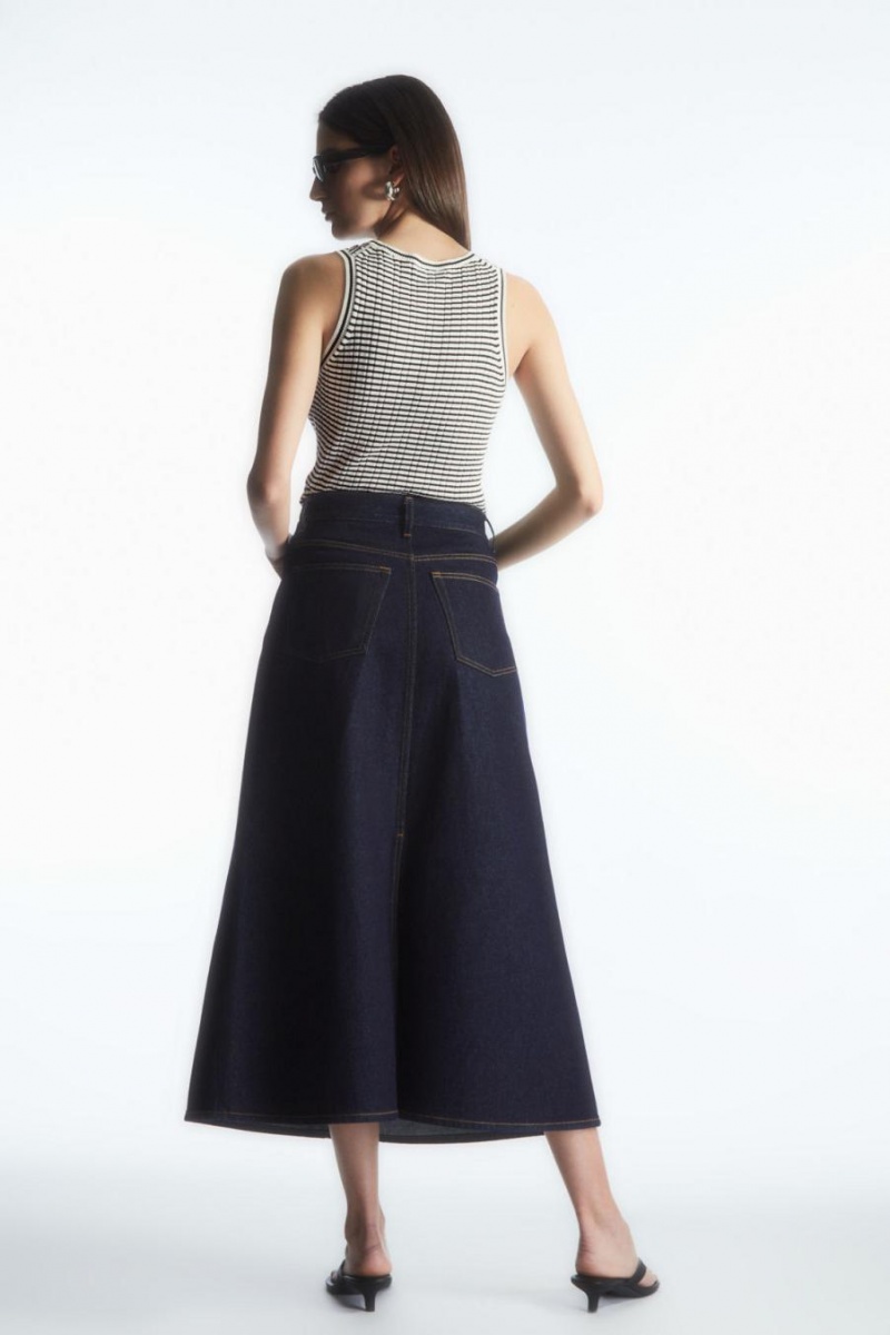 COS Bordázott-knit Silk Trikó Női Fehér Barna | MXZ-213064