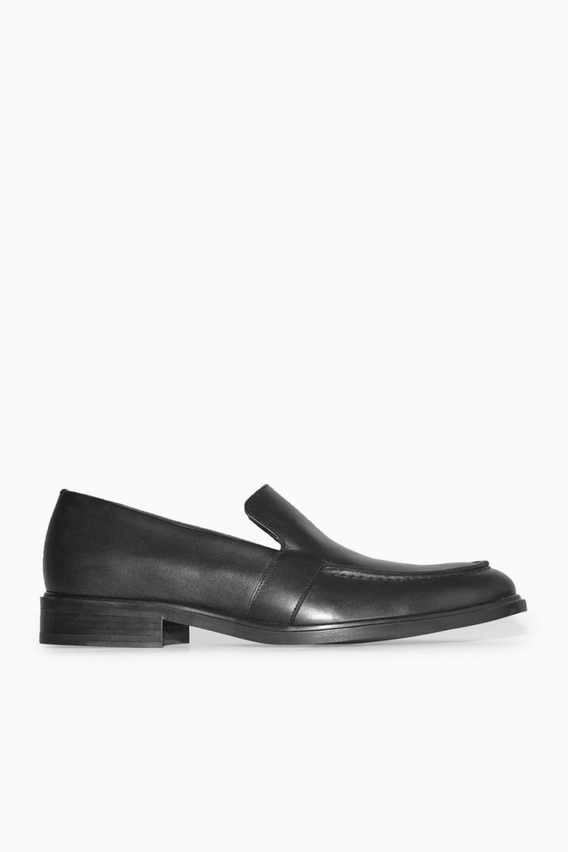 COS Classic Loafers Férfi Fekete | GJU-184560