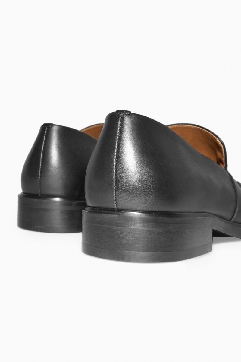 COS Classic Loafers Férfi Fekete | GJU-184560