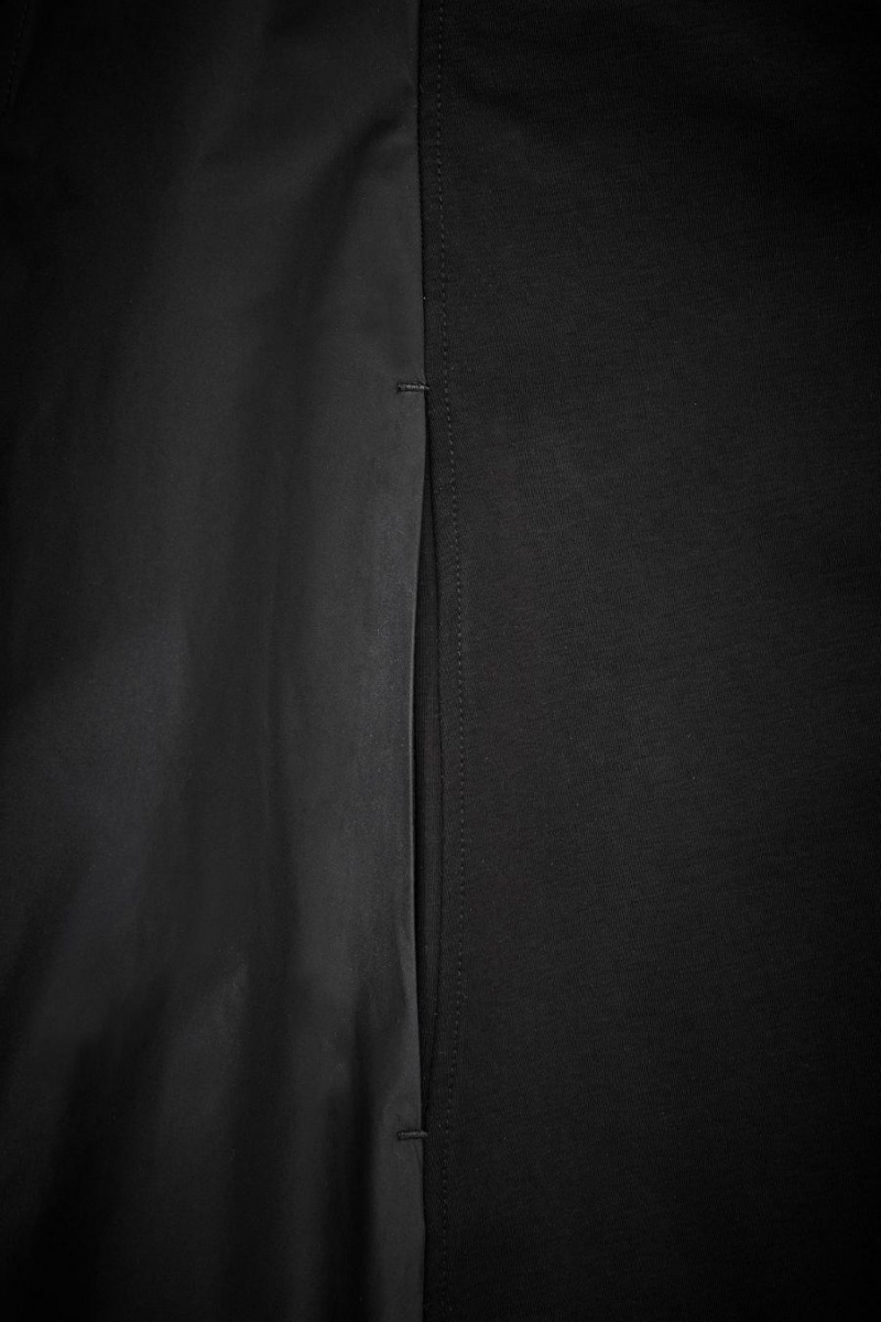 COS Contrast-panel Mini Ruha Női Fekete | RHE-715380