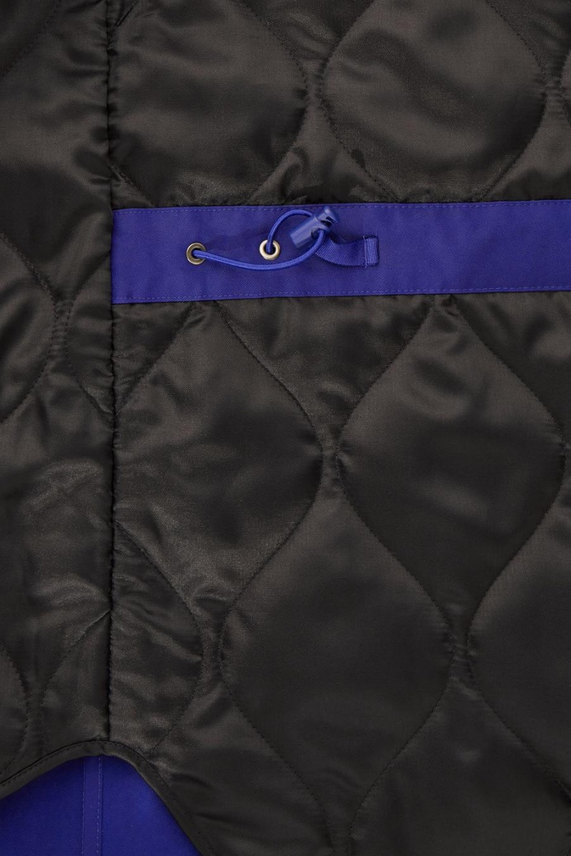 COS Csuklyás Párnázott Parka Férfi Világos Kék | XBU-417985
