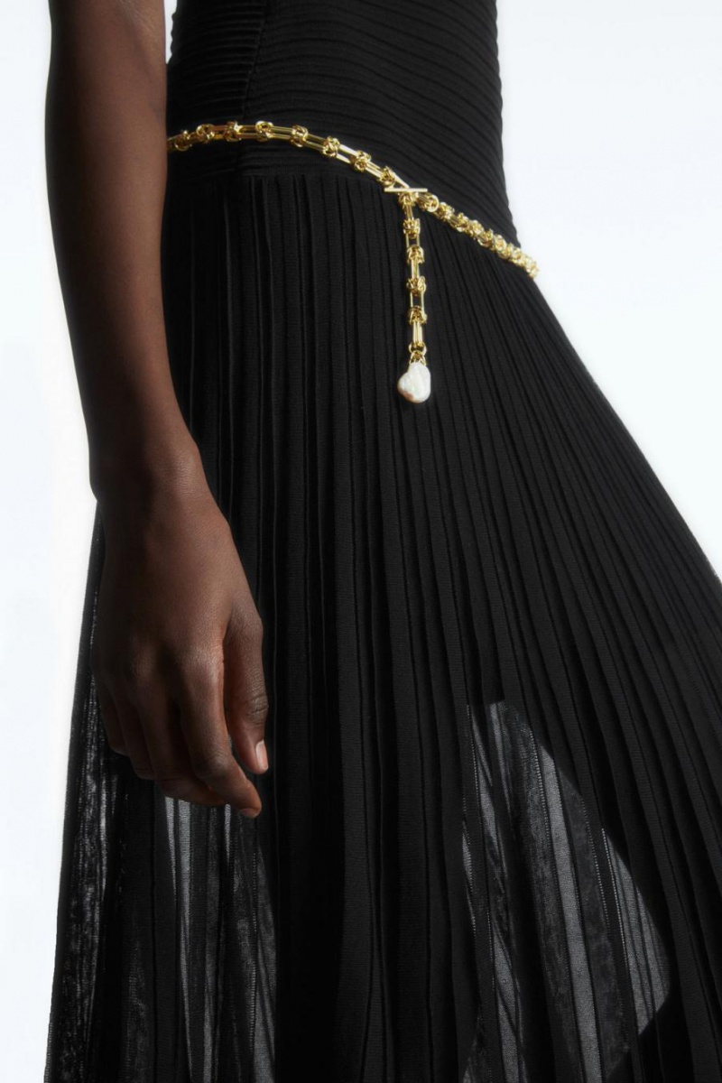 COS Freshwater Pearl Chain Öv Női Arany | AUJ-712853