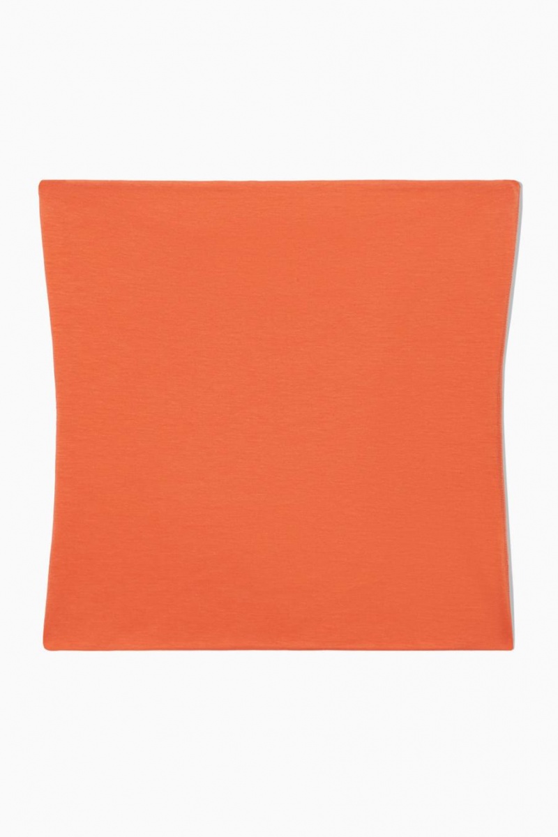 COS Jersey Bandeau Felső Női Narancssárga | FLG-375426