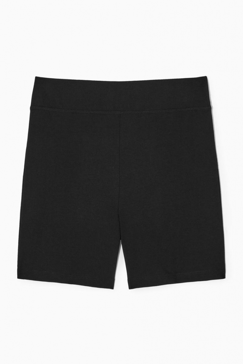 COS Jersey Cycling Rövidnadrág Női Fekete | LQR-756234