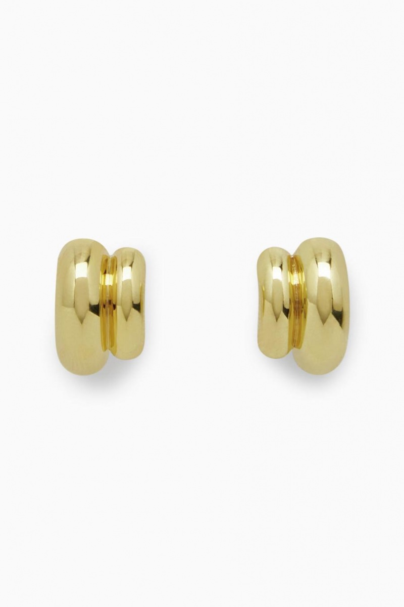 COS Layered Stud Fülbevalók Női Arany | VNZ-954731