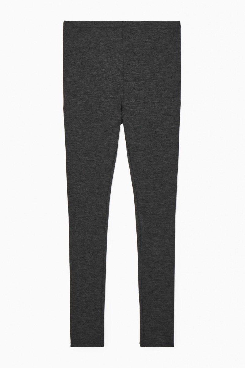 COS Merino Gyapjú Leggings Női Sötétszürke | NRJ-965870