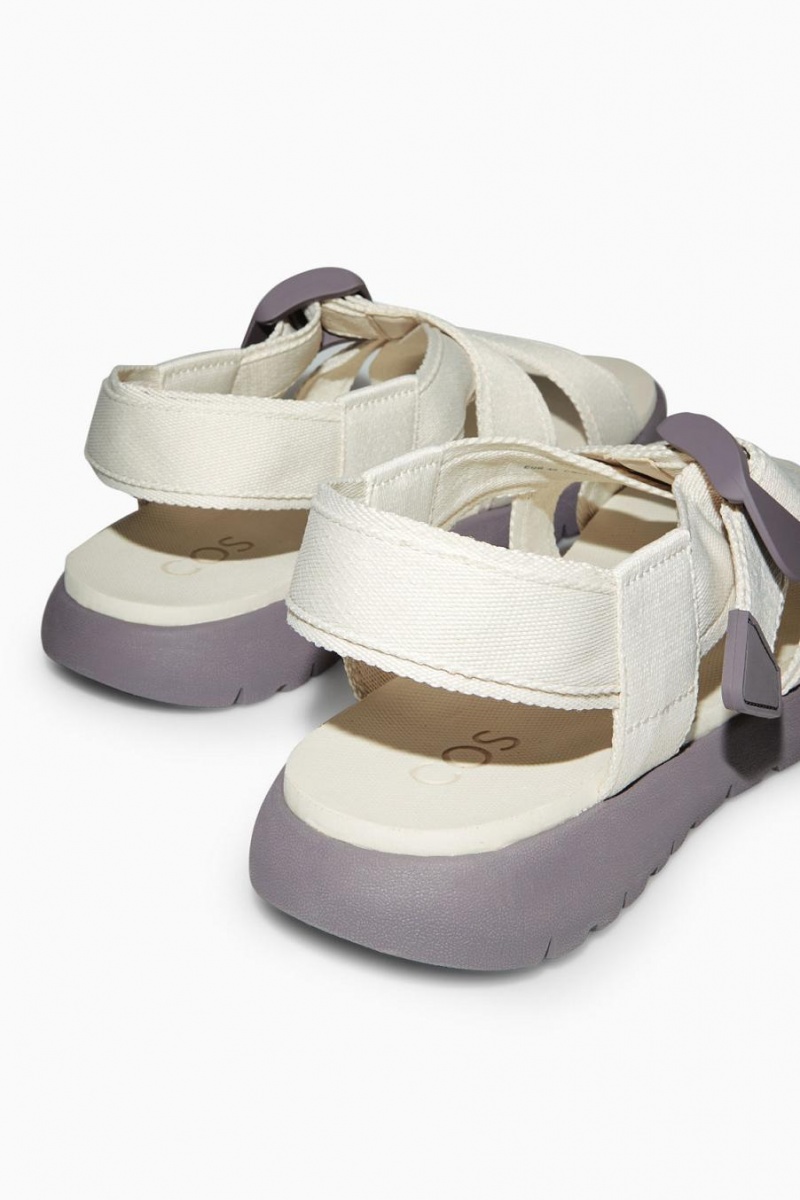 COS Multi-strap Szandál Férfi Világos Bézs | HPF-236897