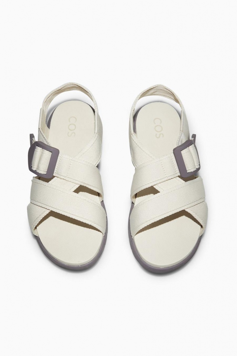 COS Multi-strap Szandál Férfi Világos Bézs | HPF-236897