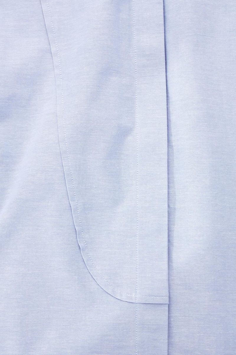 COS Oversized Deconstructed Shirt Ruha Női Világos Kék | FWX-358047