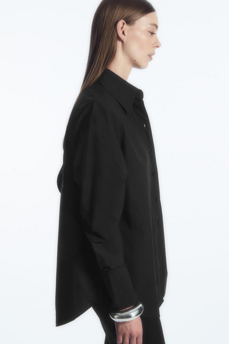 COS Oversized Tailored Ing Női Fekete | LWM-954217