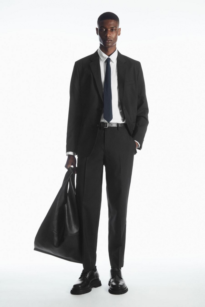 COS Patch-pocket - Regular Ing Férfi Fehér | ONR-349608