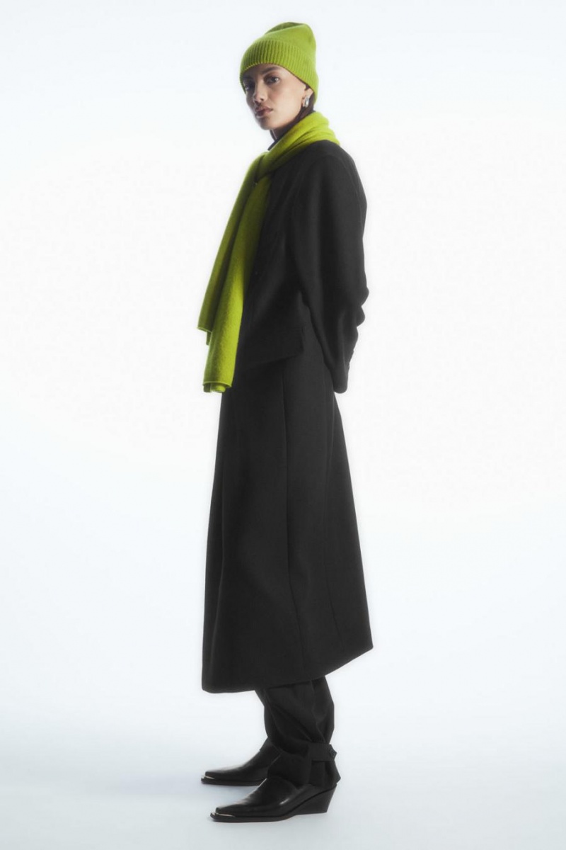 COS Pure Cashmere Sál Férfi Zöld | WEY-569873
