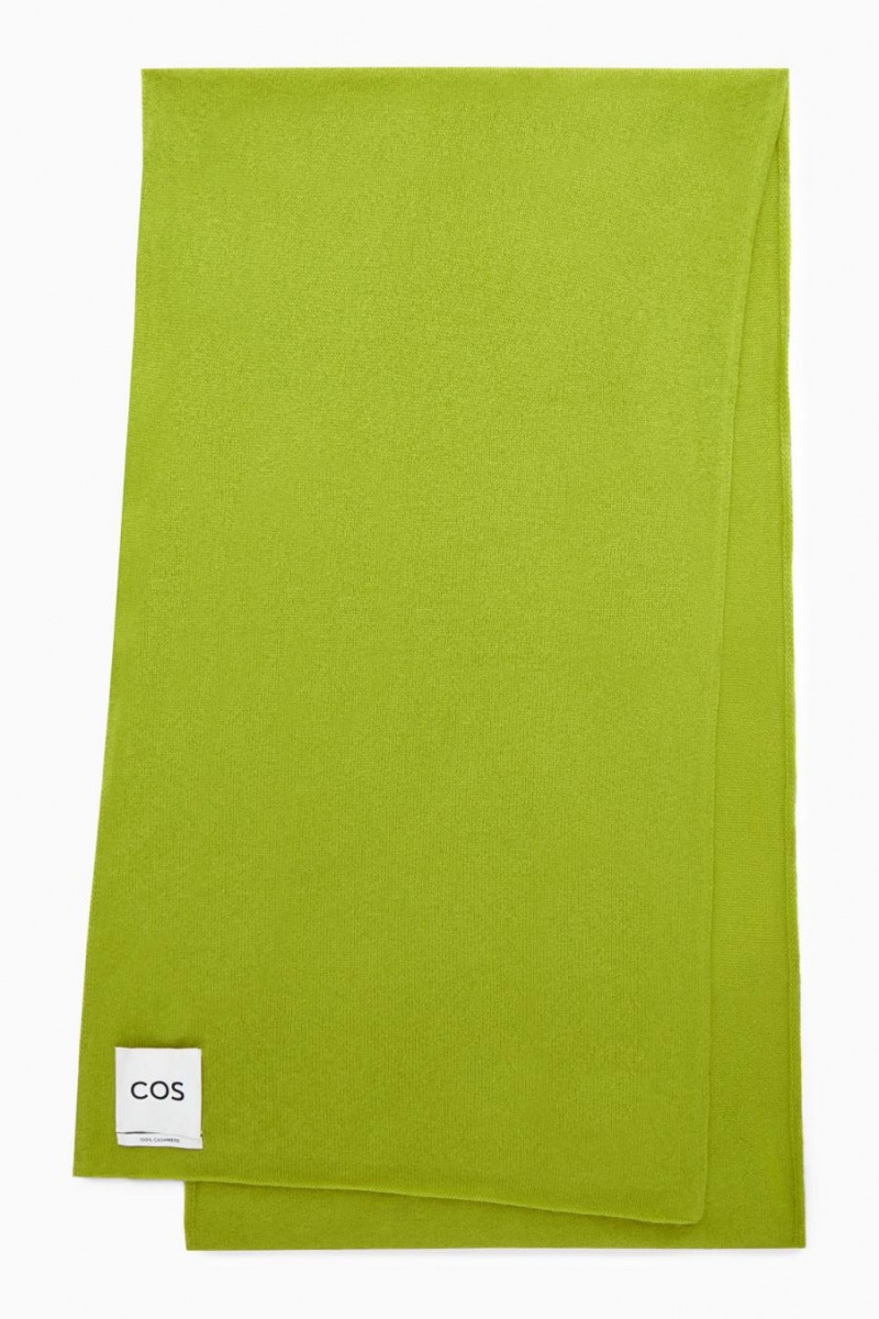 COS Pure Cashmere Sál Férfi Zöld | WEY-569873