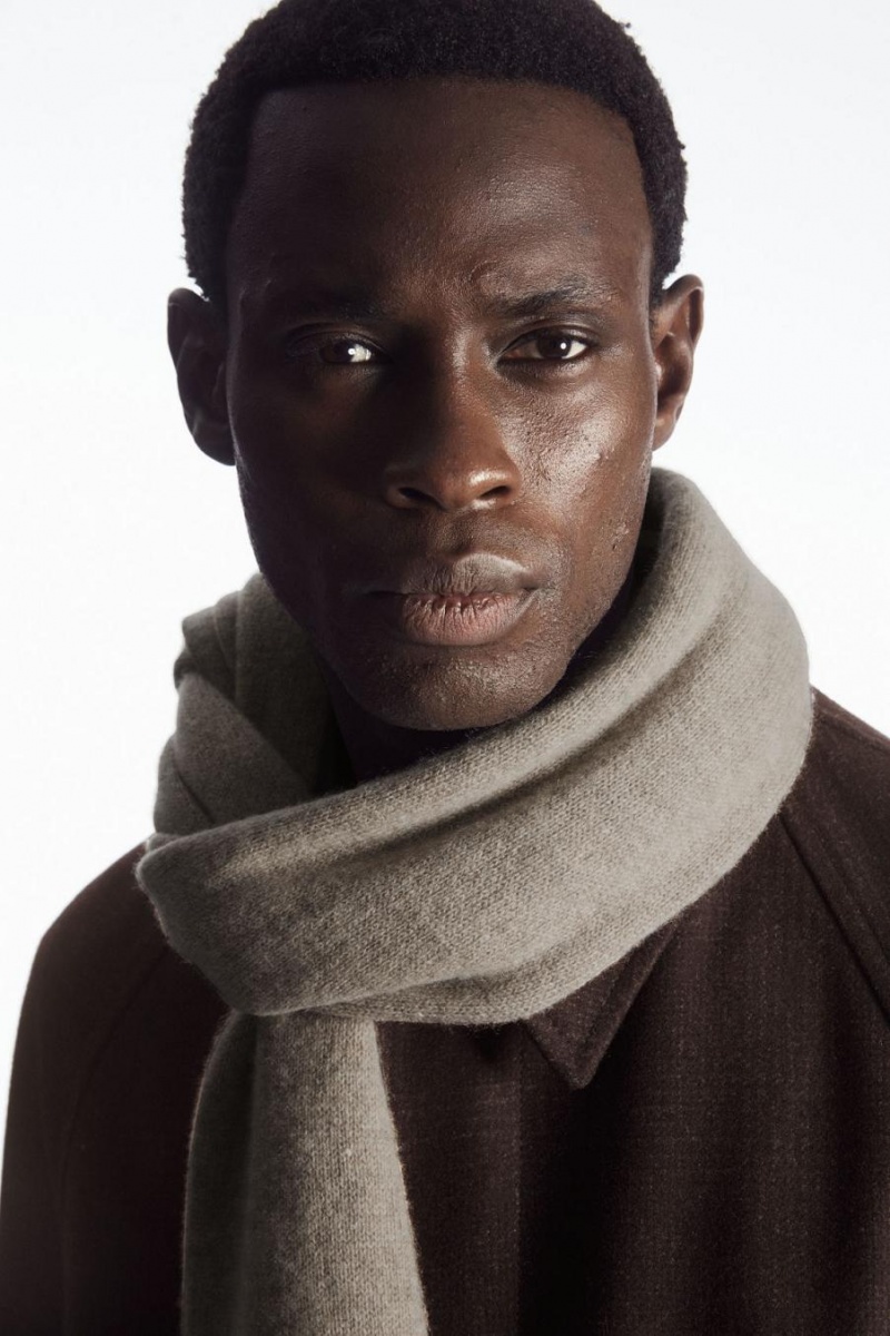 COS Pure Cashmere Sál Női Bézs | PKW-203851
