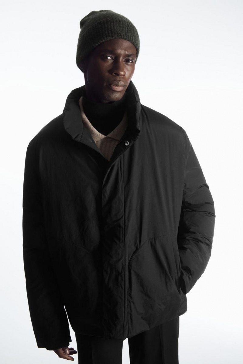 COS Pure Cashmere Télisapka Férfi Sötétszürke | TFL-346027