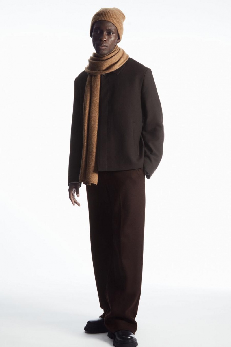 COS Pure Cashmere Télisapka Női Bézs | ZEM-458392