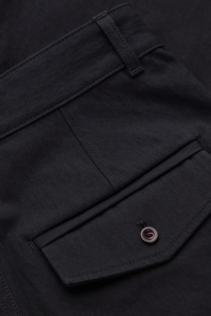 COS Regular-fit Chinos Nadrág Női Sötétkék | OEZ-527418