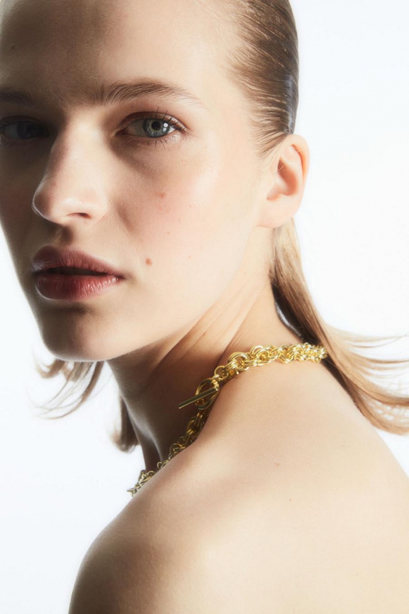 COS Rövid Rope Chain Nyaklánc Női Arany | XLD-902385