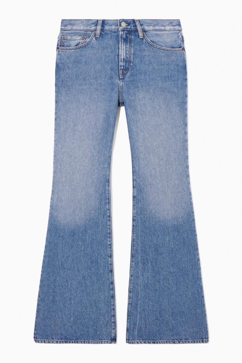 COS Spire - Bootcut Farmernadrág Női Világos Kék | GYB-267019