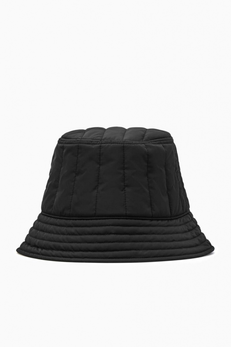 COS Steppelt Bucket Kalap Férfi Fekete | GIK-348260