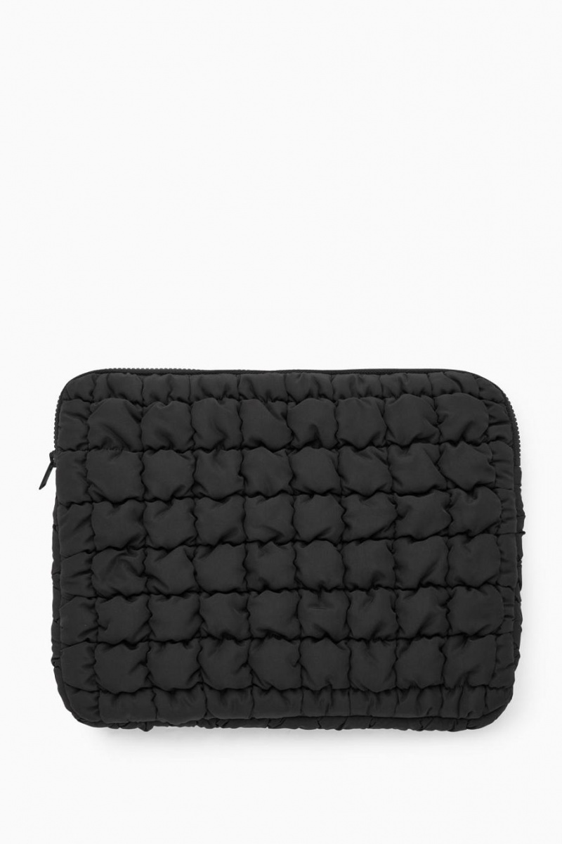 COS Steppelt Laptop Case Táska Női Fekete | QOY-310895