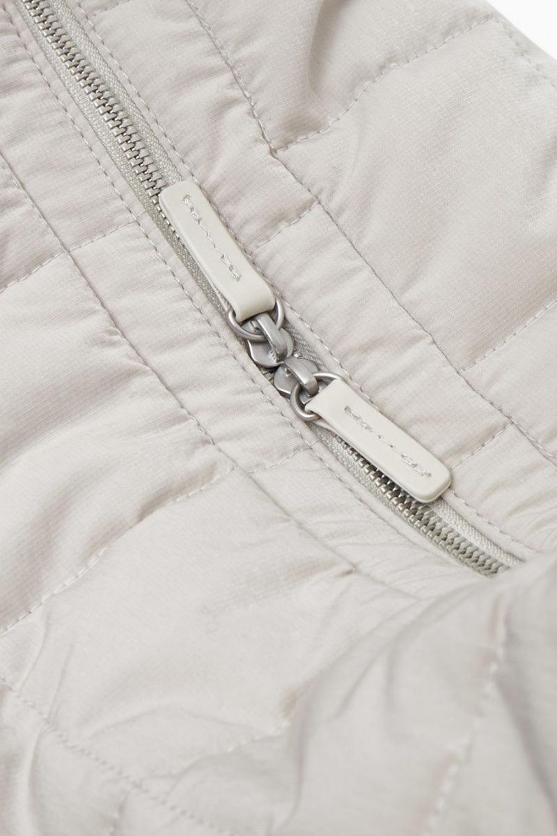 COS Steppelt Messenger - Ripstop Táska Férfi Szürke | DJE-410529