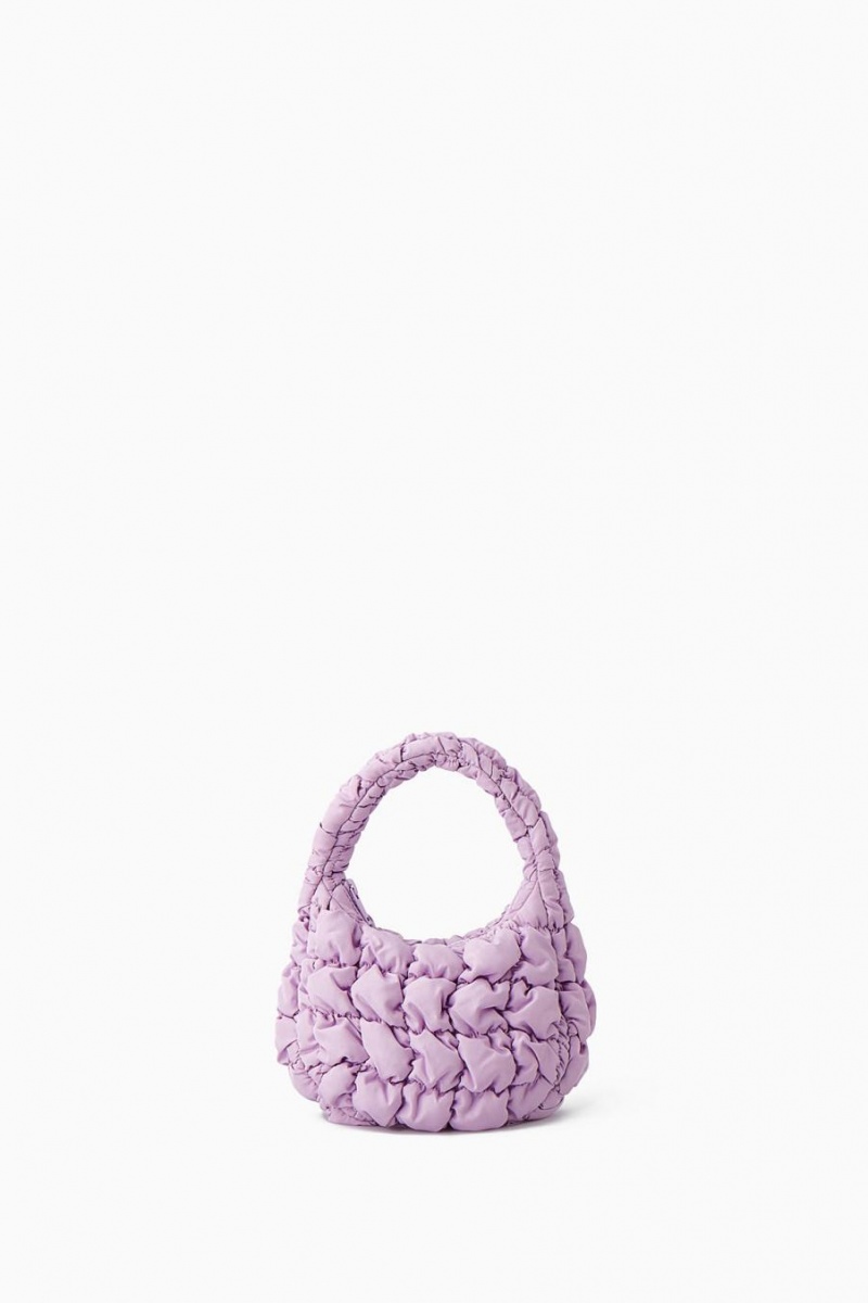 COS Steppelt Micro Táska Női Lila | IDK-679321
