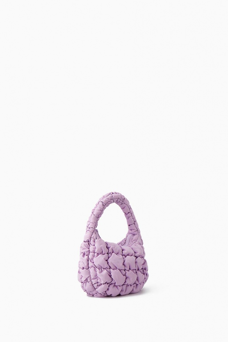 COS Steppelt Micro Táska Női Lila | IDK-679321