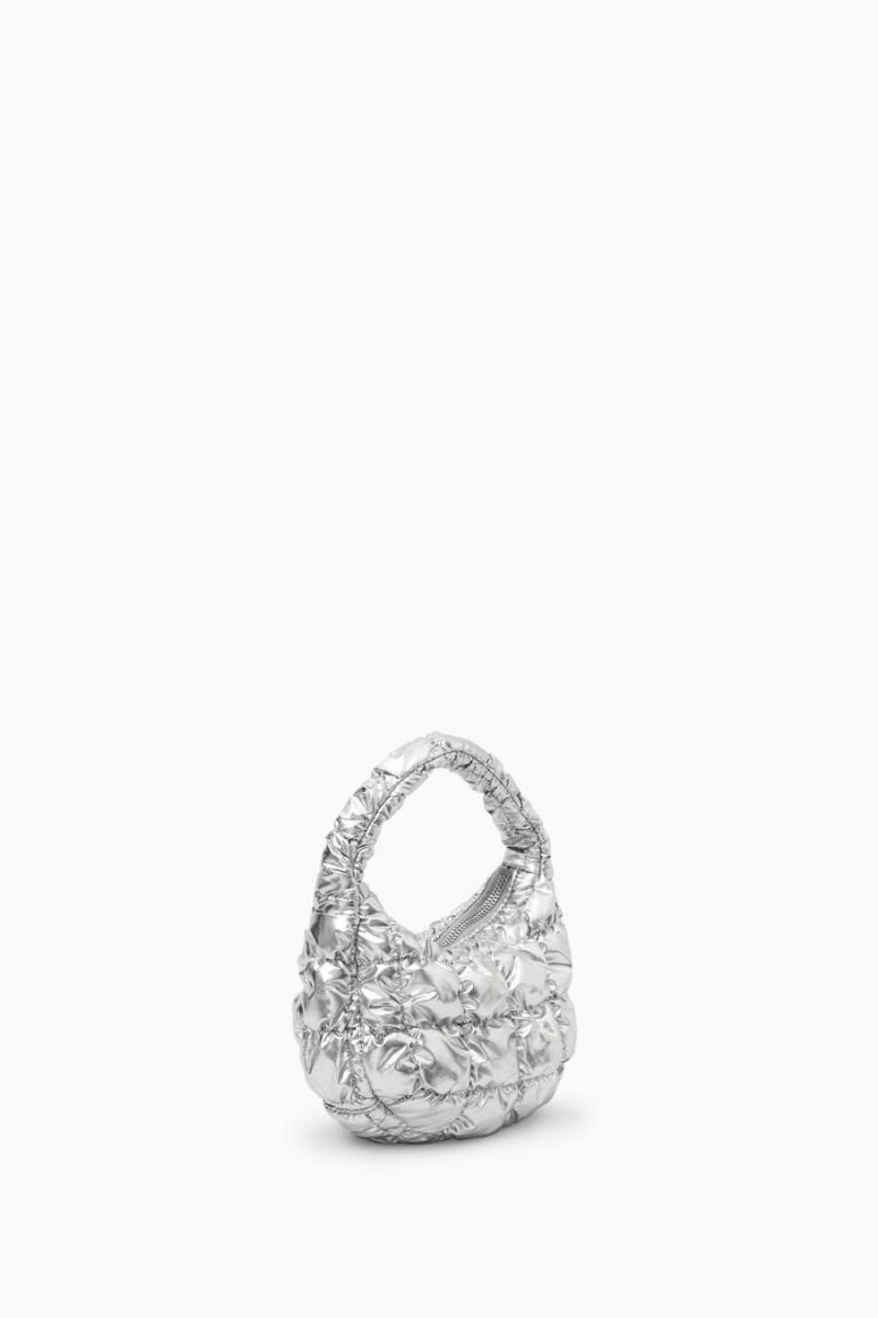 COS Steppelt Micro Táska Női Titán | RGH-412378