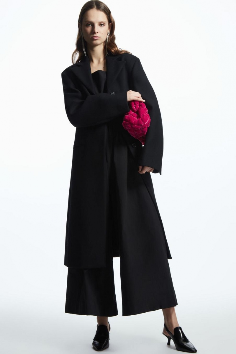 COS Széles Cipő-leg Jumpsuit Női Fekete | PYN-893217