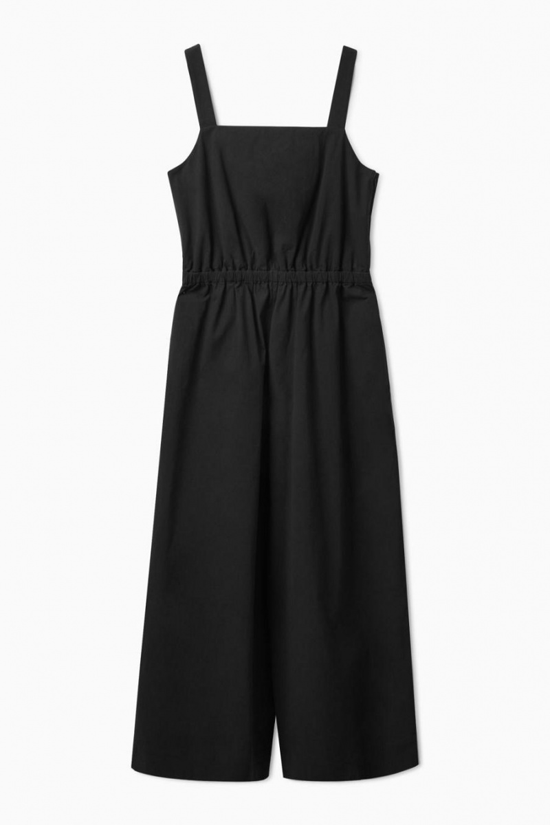 COS Széles Cipő-leg Jumpsuit Női Fekete | PYN-893217