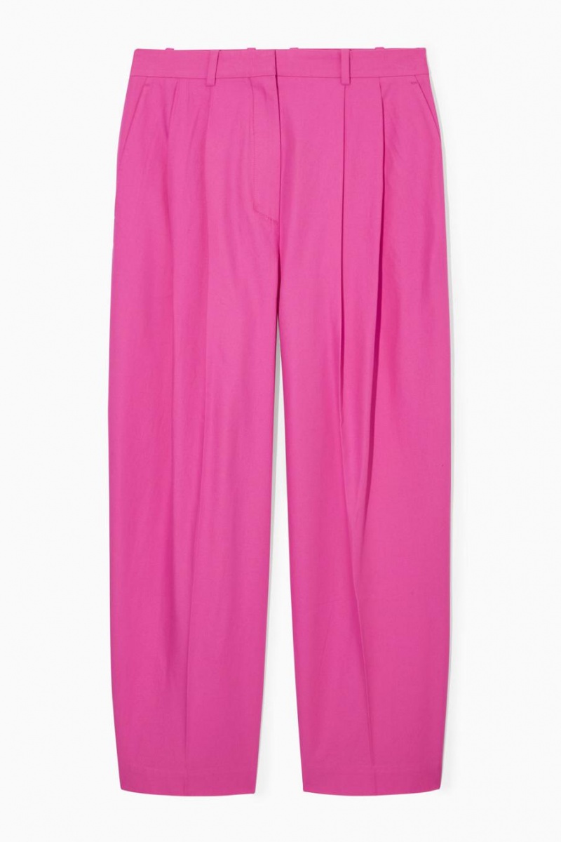 COS Széles Cipő-leg Tailored Nadrág Női Világos Rózsaszín | HOQ-821645