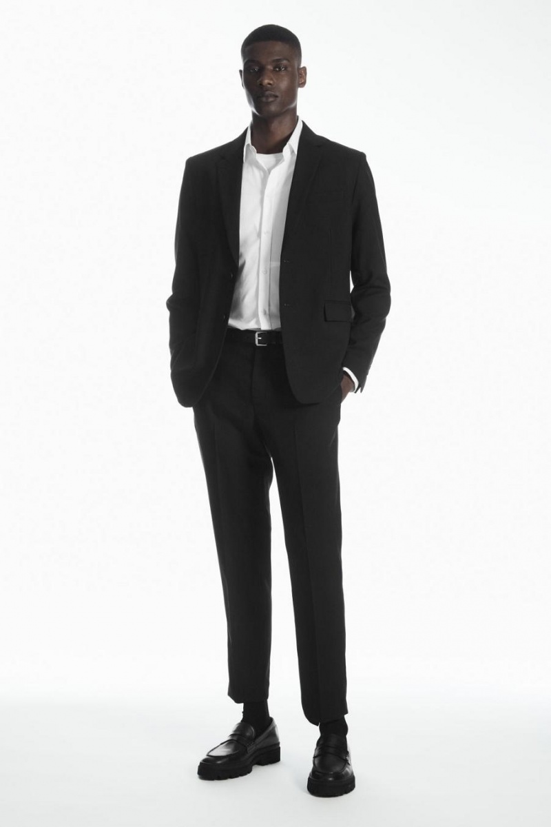 COS Tailored Poplin - Slim Ing Férfi Fehér | YTW-879254