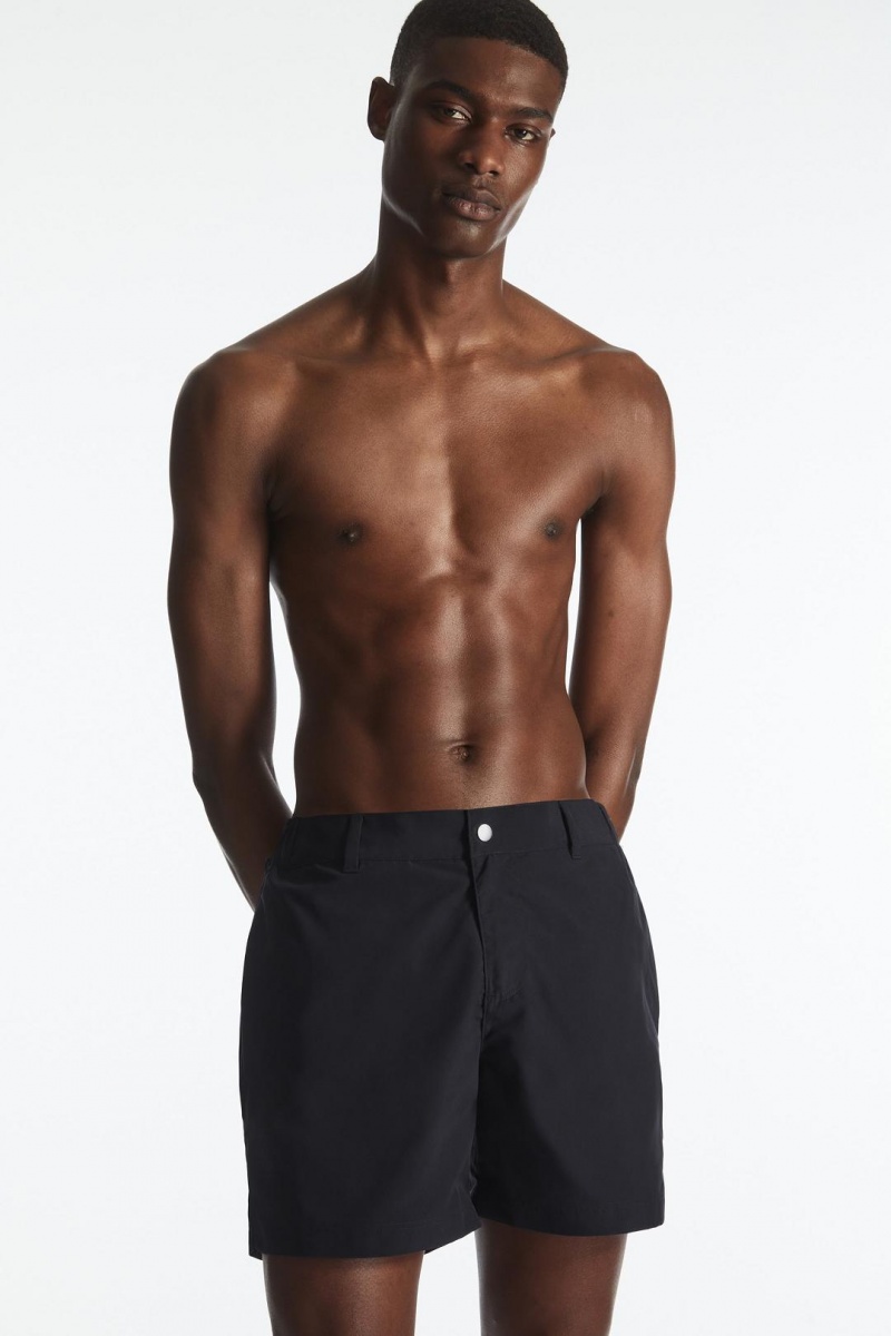 COS Tailored Swim Shorts Úszóruhák Férfi Sötétkék | RCW-289457