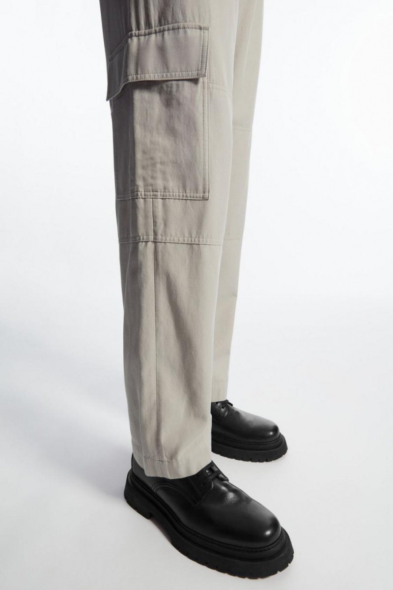 COS Tapered Utility Nadrág Férfi Szürke | KSG-930286