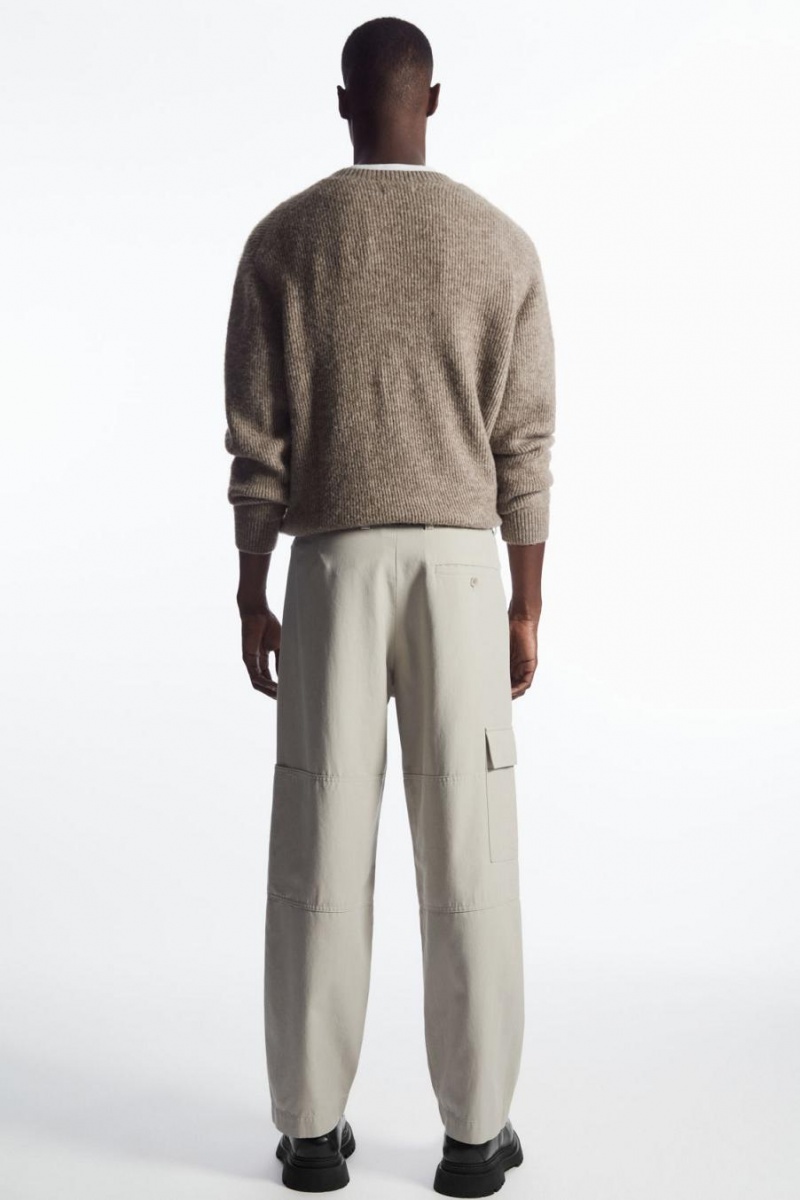 COS Tapered Utility Nadrág Férfi Szürke | KSG-930286