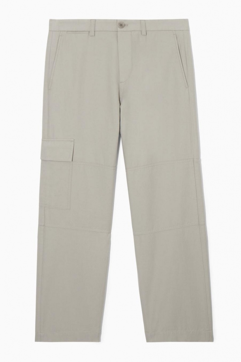 COS Tapered Utility Nadrág Férfi Szürke | KSG-930286