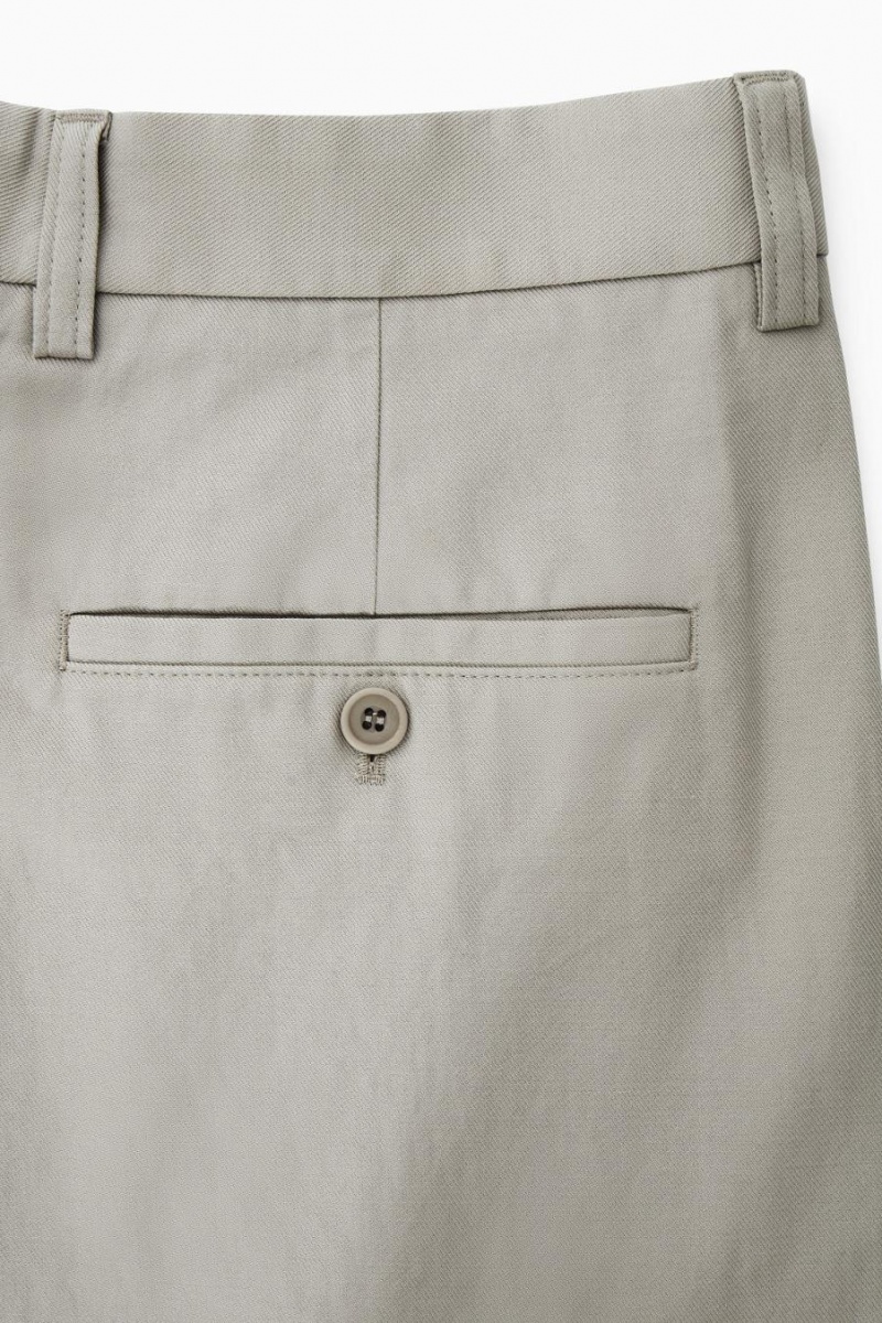 COS Tapered Utility Nadrág Férfi Szürke | KSG-930286
