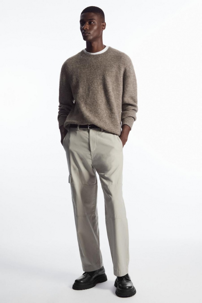 COS Tapered Utility Nadrág Férfi Szürke | KSG-930286