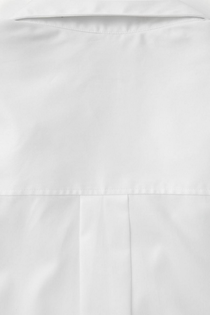 COS The Essential Tailored Ing Férfi Fehér | QYU-758236