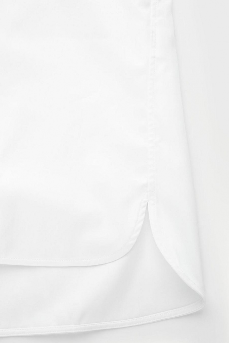COS The Essential Tailored Ing Férfi Fehér | QYU-758236