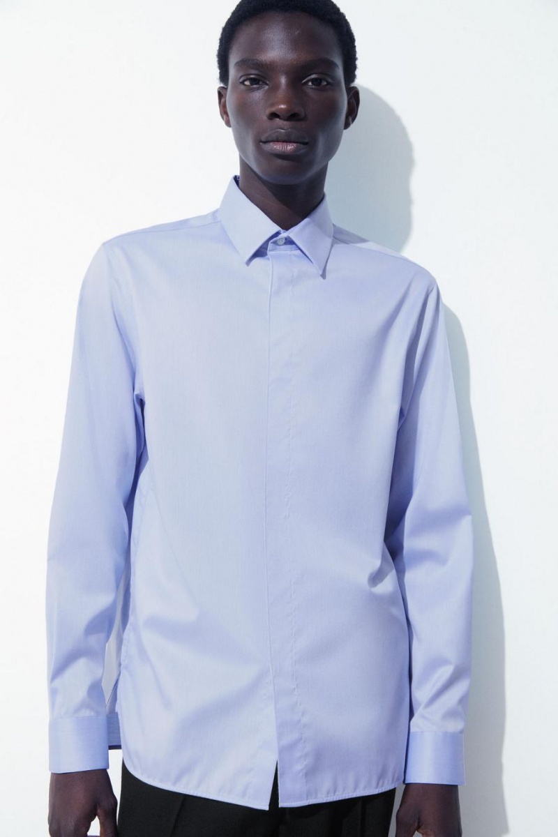 COS The Minimal Tailored Ing Férfi Világos Kék | TGY-852164