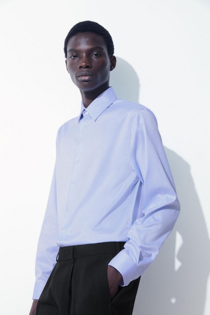 COS The Minimal Tailored Ing Férfi Világos Kék | TGY-852164